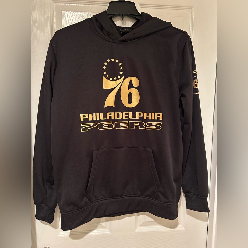 Philadelphia 76.er’s Black and Gold Hoodie